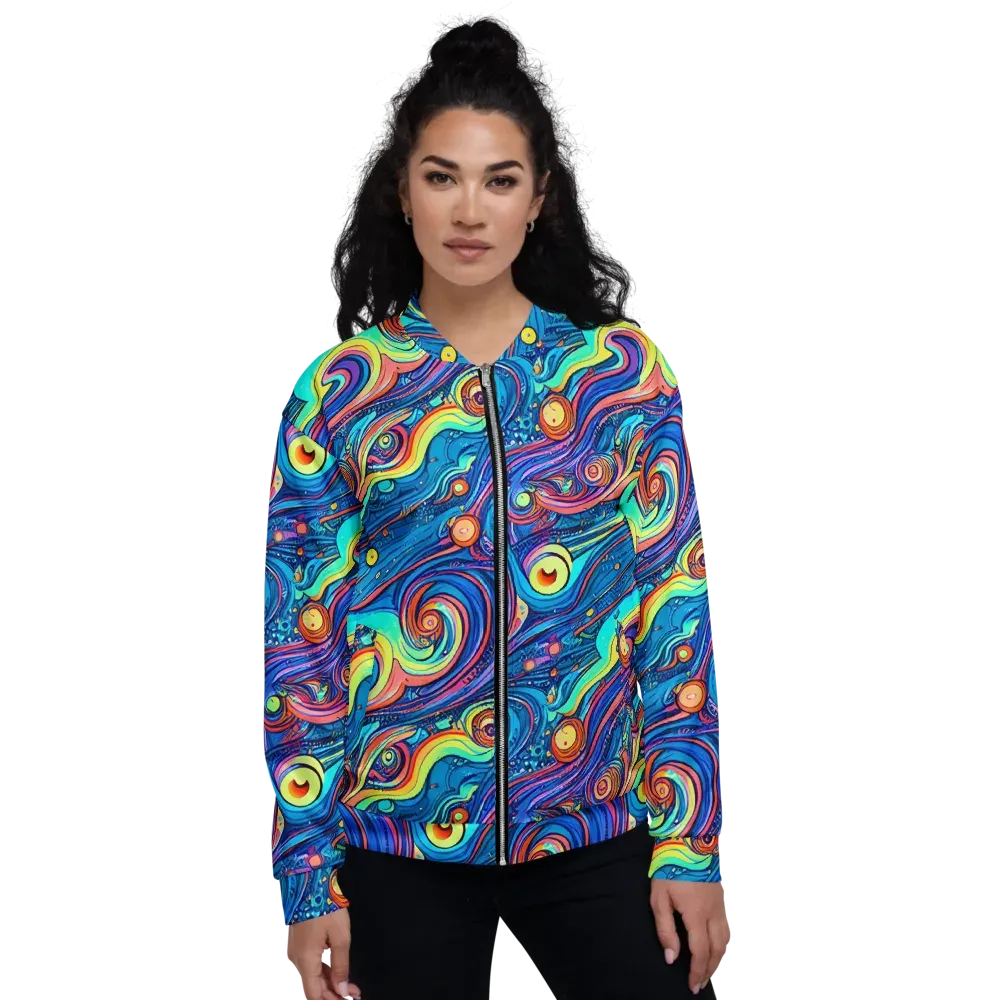 Echoes of Vortex on Bomber Jacket — Front