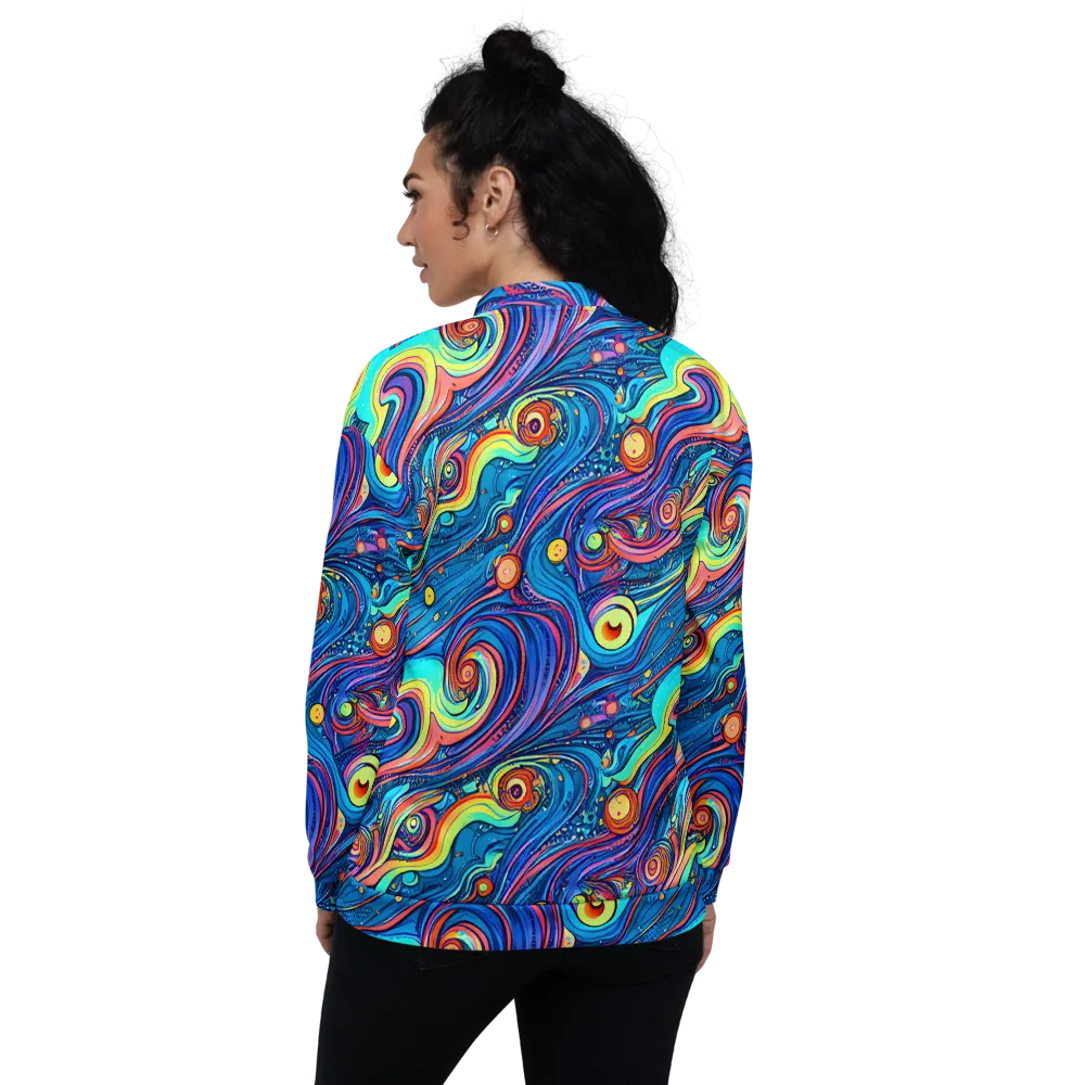 Echoes of Vortex on Bomber Jacket — Back