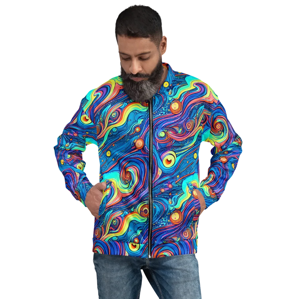 Echoes of Vortex on Bomber Jacket — Front