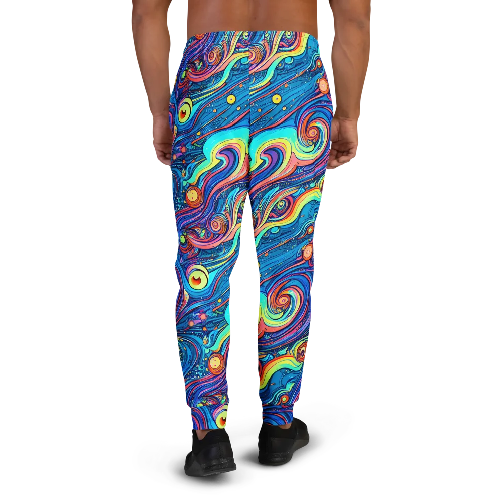 Echoes of Vortex on Men's Joggers — Back