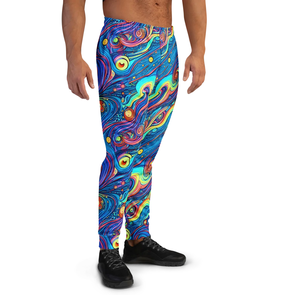 Echoes of Vortex on Men's Joggers — Right