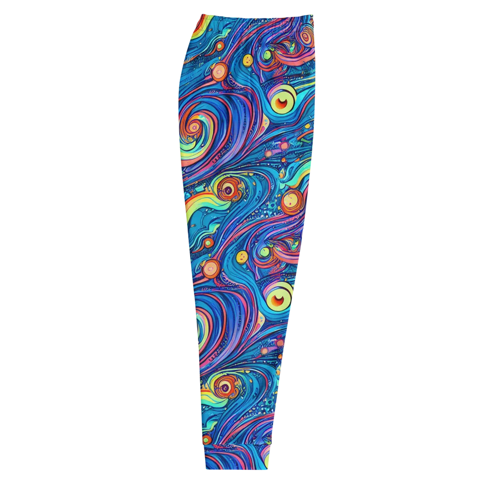 Echoes of Vortex on Men's Joggers — Right