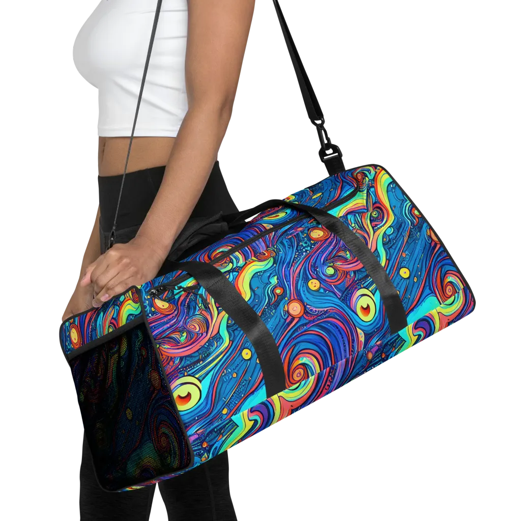 Echoes of Vortex on Duffle Bag — Front