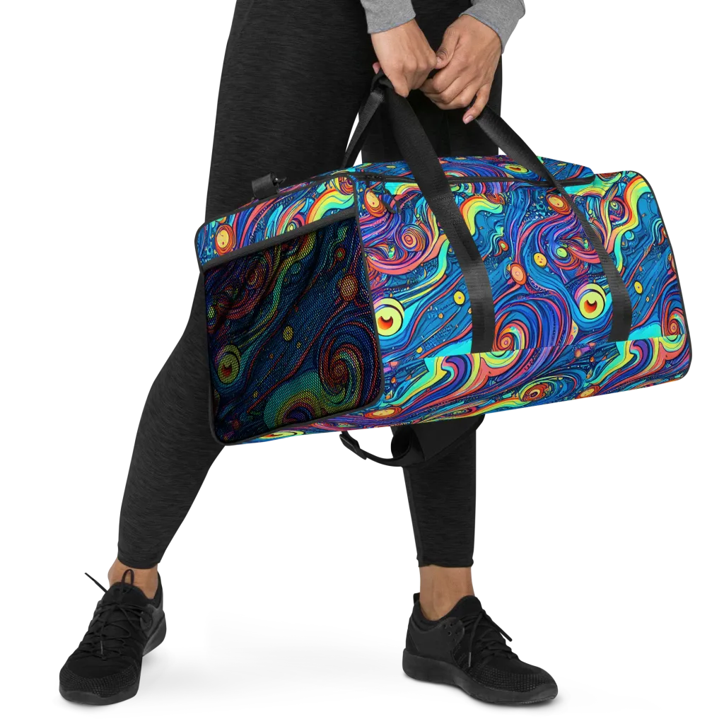 Echoes of Vortex on Duffle Bag — Right Front
