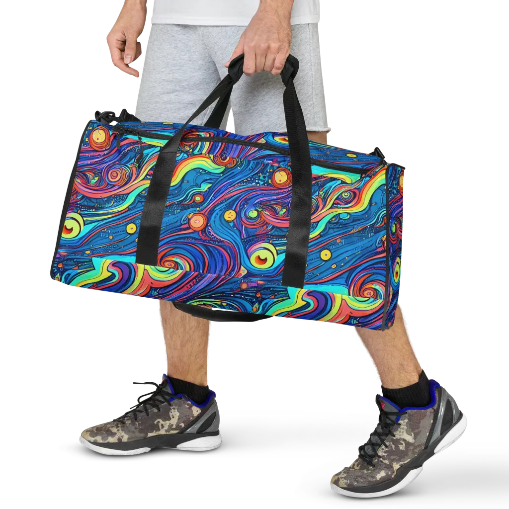 Echoes of Vortex on Duffle Bag — Front
