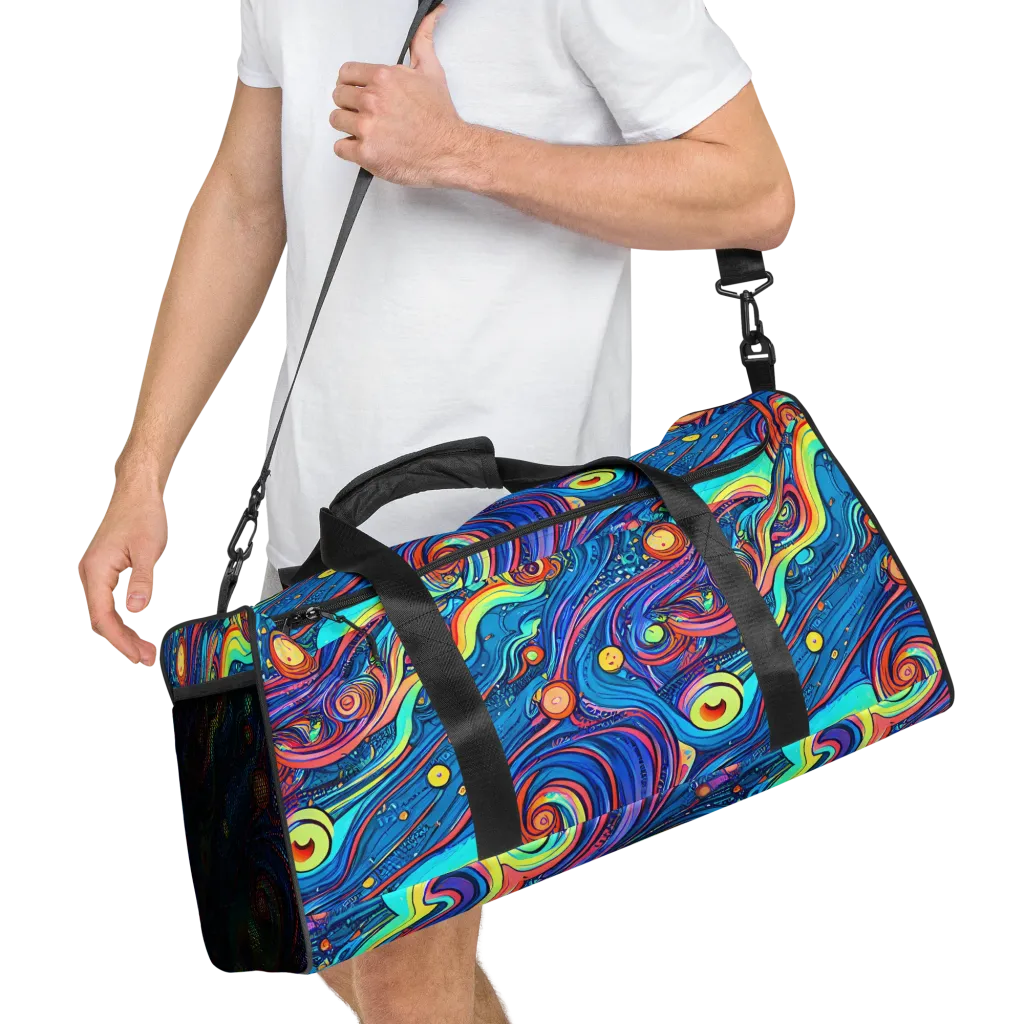 Echoes of Vortex on Duffle Bag — Right Front
