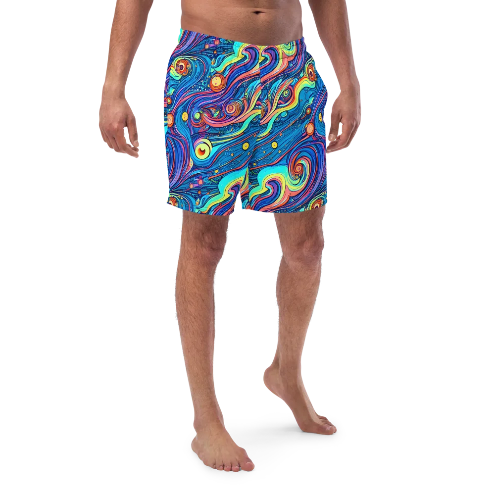 Echoes of Vortex on Swim Trunks — Front