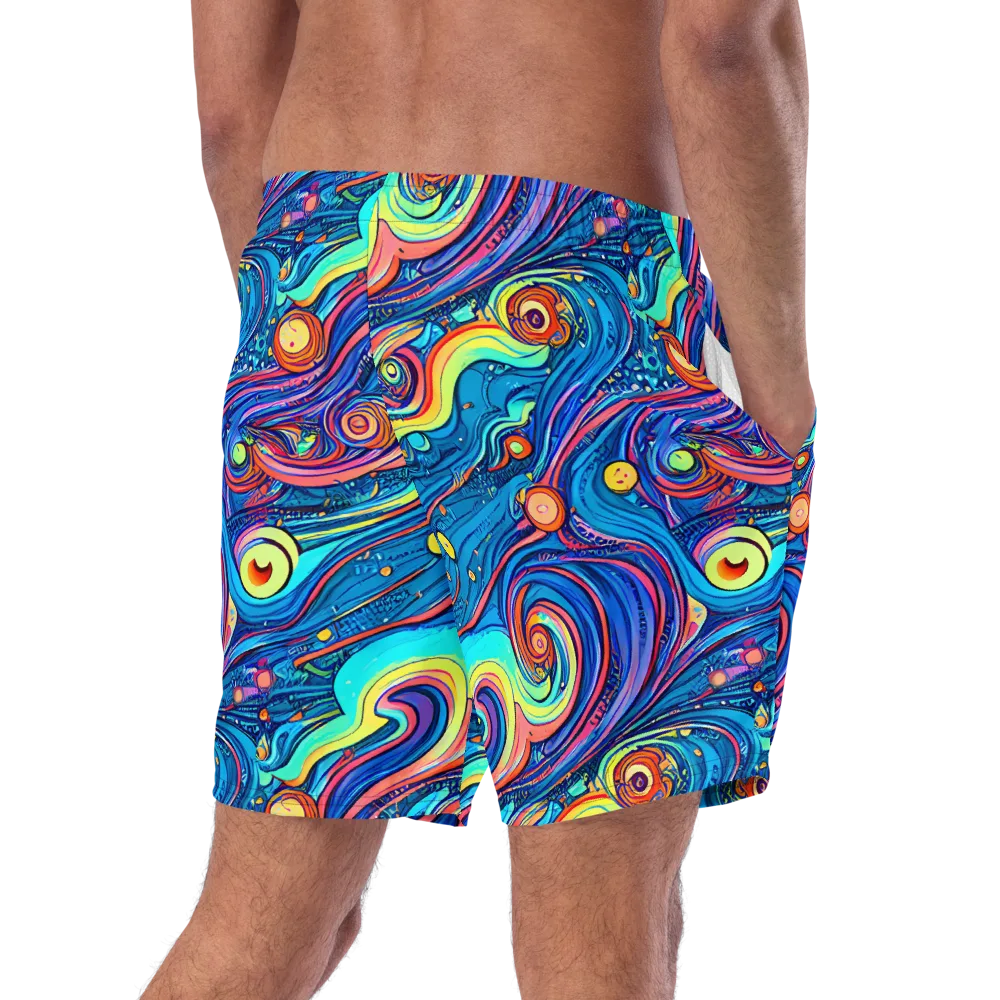 Echoes of Vortex on Swim Trunks — Right Back
