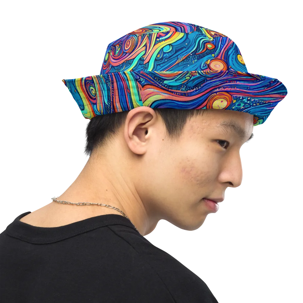 Echoes of Vortex on Reversible Bucket Hat — Right Outside
