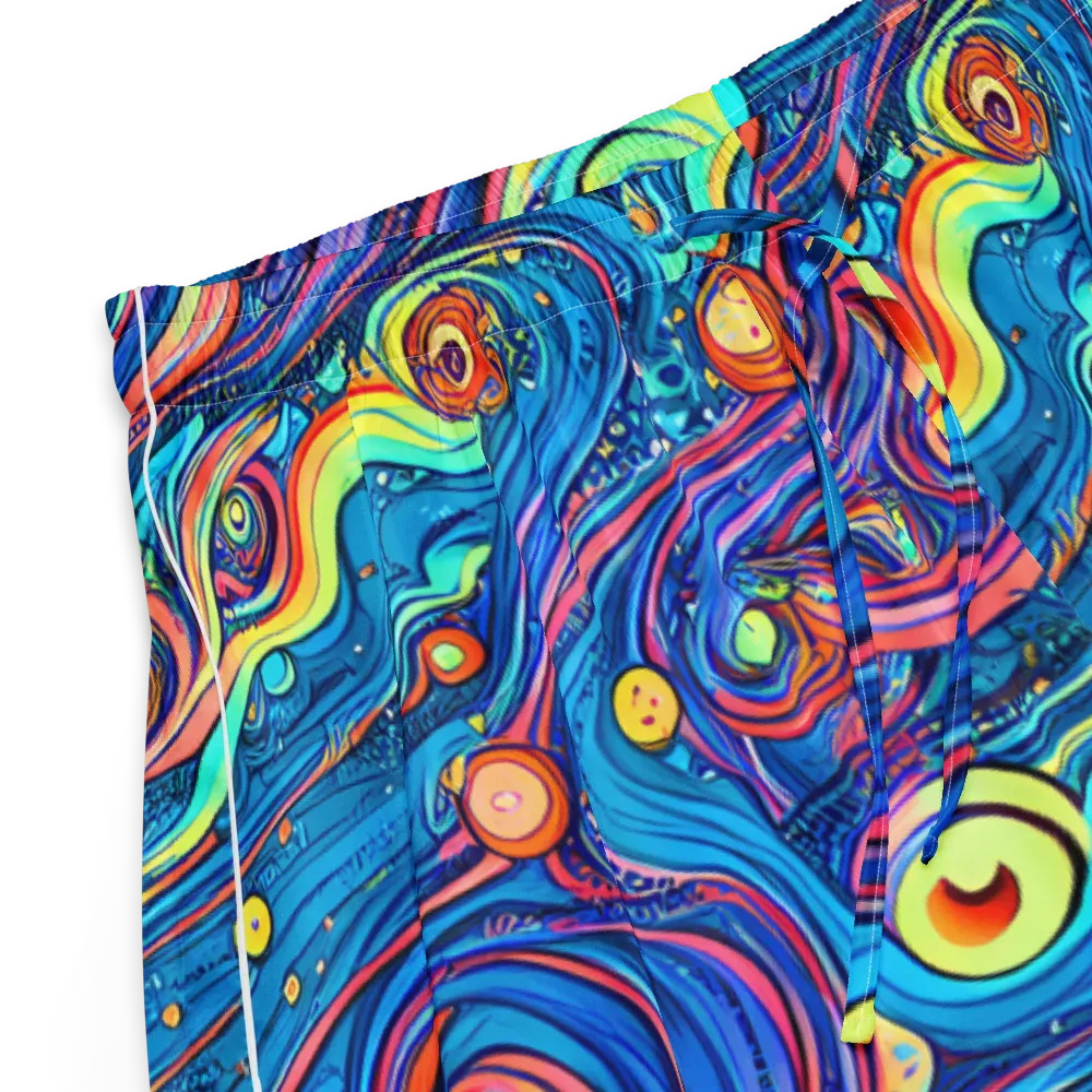 Echoes of Vortex on Women's Pajama Shorts — Product details