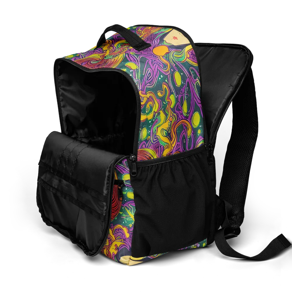 Odyssey in Color on Utility Backpack — Product details 2