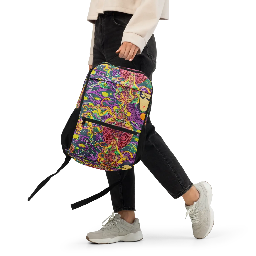 Odyssey in Color on Utility Backpack — Front