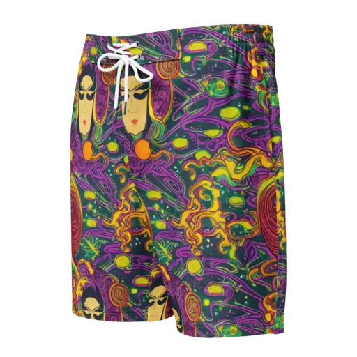 Odyssey in Color on a Men's Board Shorts