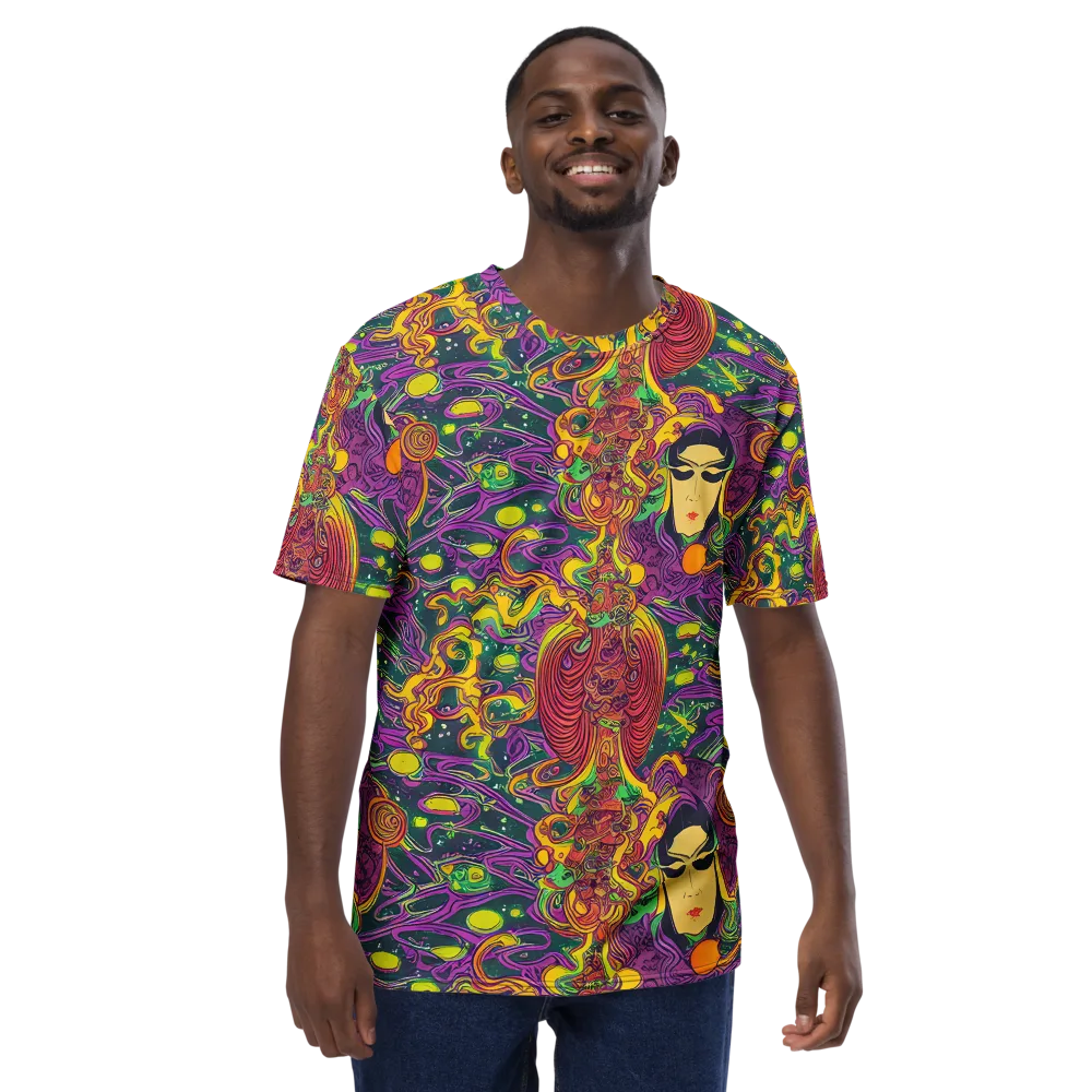 Odyssey in Color on Men's Crew Neck T-Shirt — Front