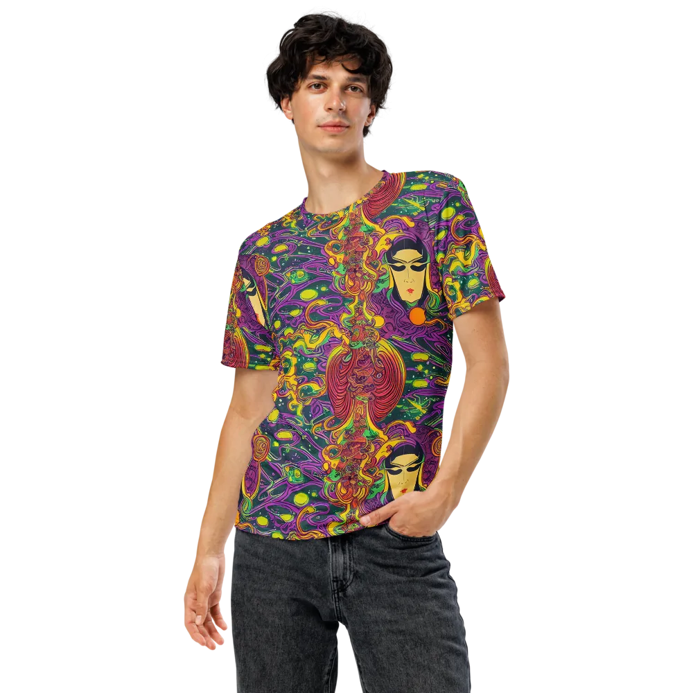 Odyssey in Color on Men's Crew Neck T-Shirt — Front