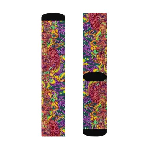 Odyssey in Color on a Socks