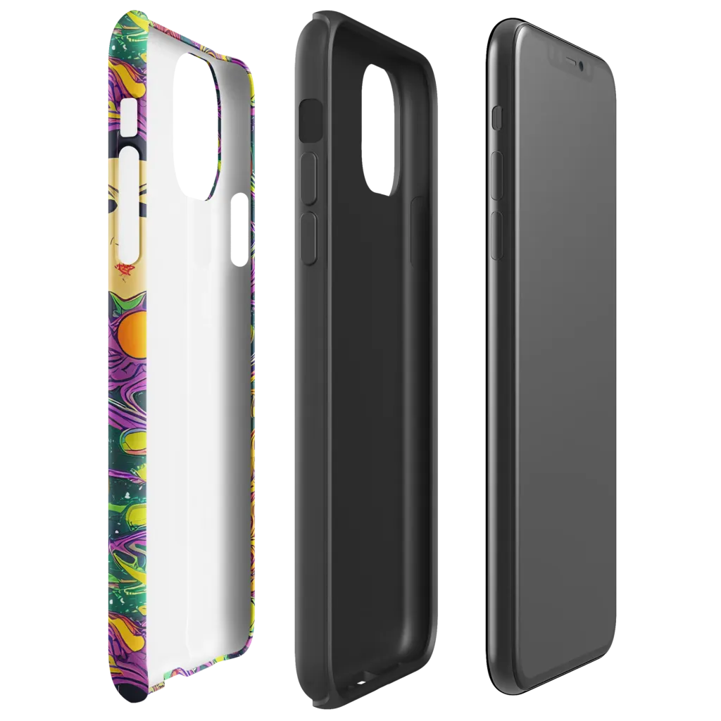 Odyssey in Color on Tough Case for iPhone® — Right
