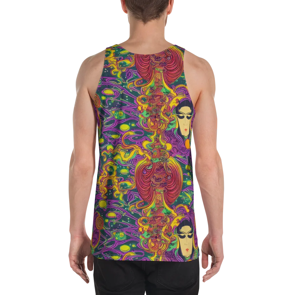 Odyssey in Color on Men's Tank Top — Back
