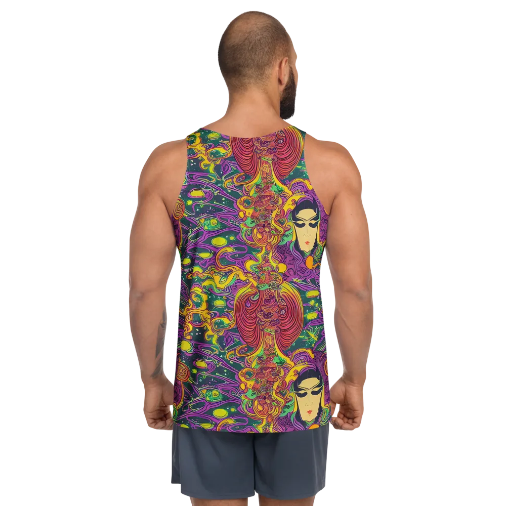 Odyssey in Color on Men's Tank Top — Back