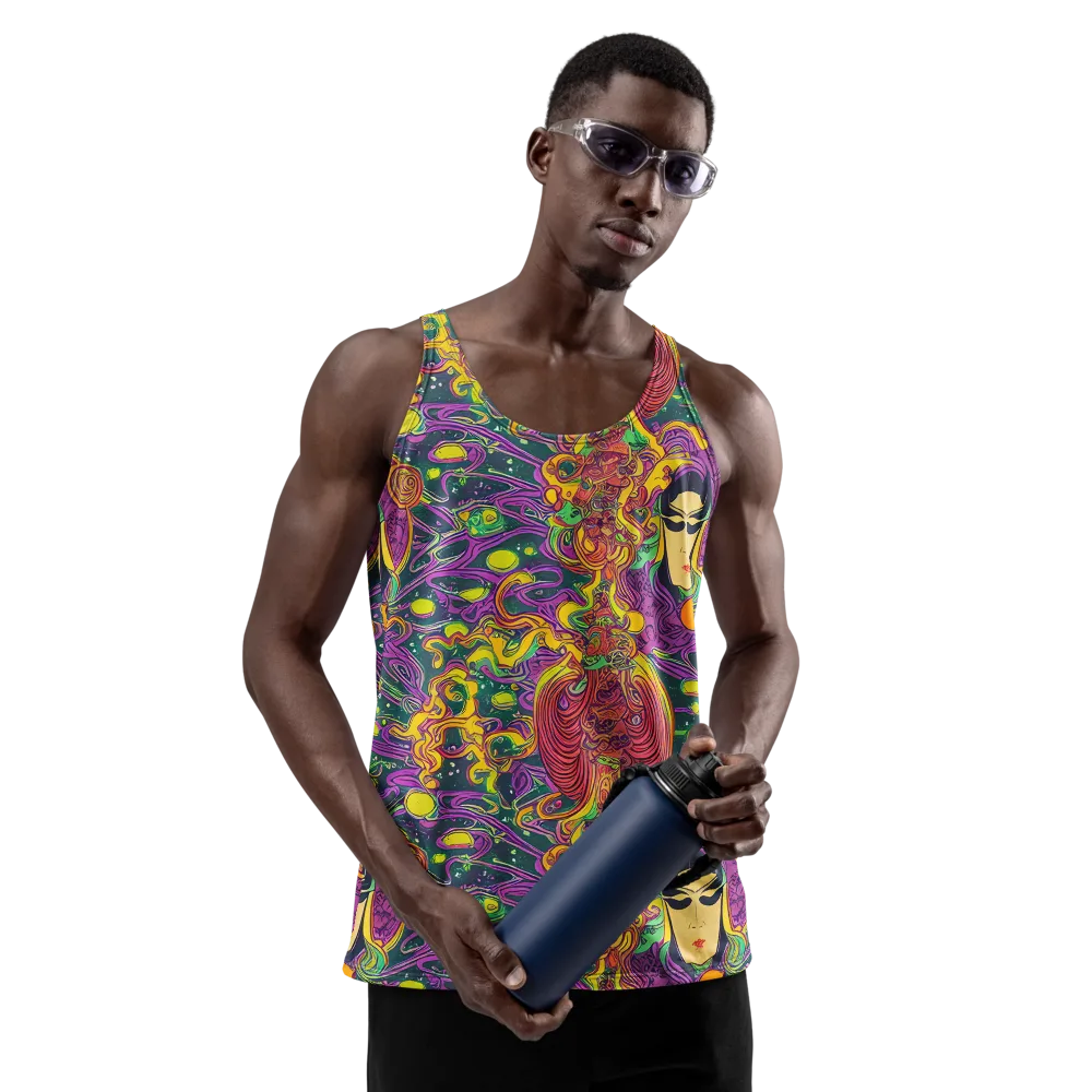 Odyssey in Color on Men's Tank Top — Front