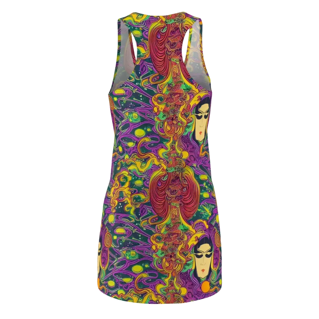 Odyssey in Color on Racerback Dress — Back