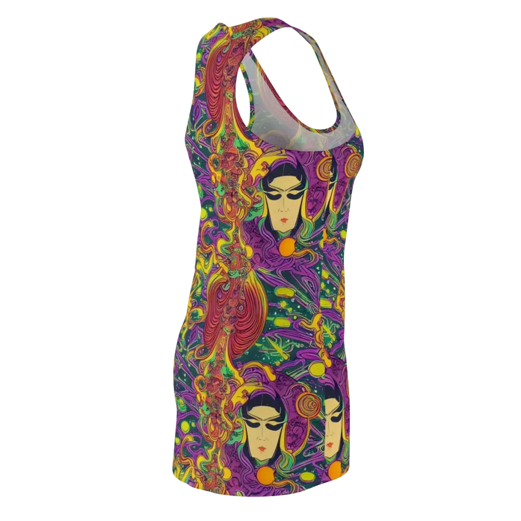 Odyssey in Color on Racerback Dress — Back Side