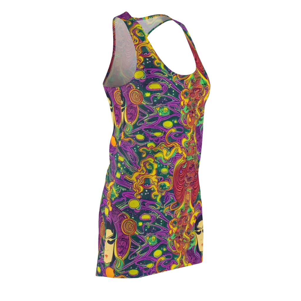 Odyssey in Color on Racerback Dress — Front Side