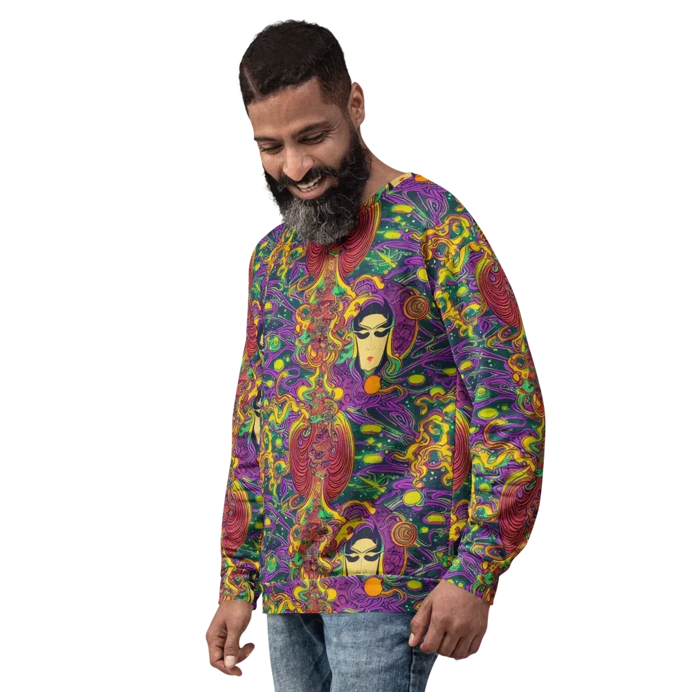 Odyssey in Color on Sweatshirt — Left Front