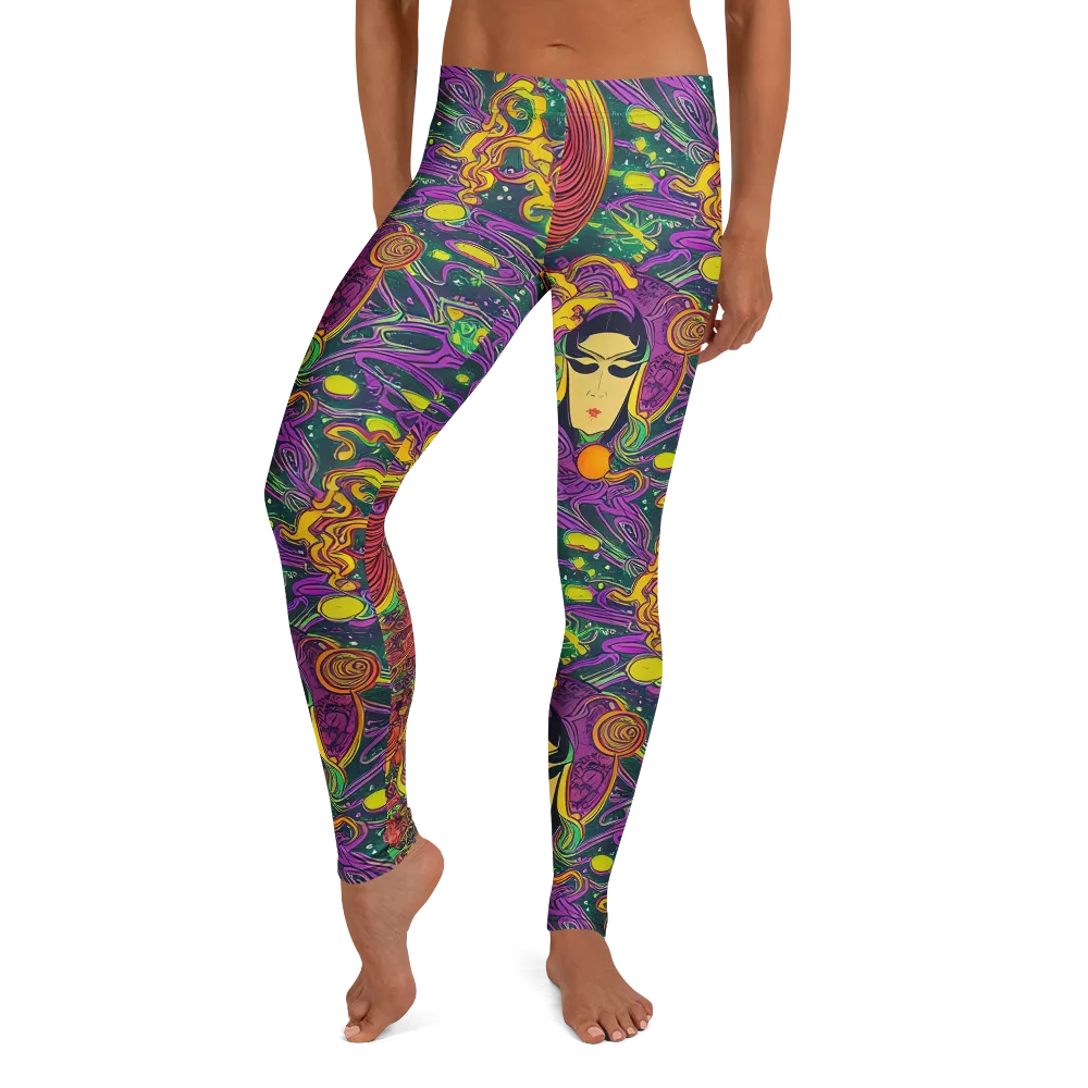 Odyssey in Color on Leggings — Front