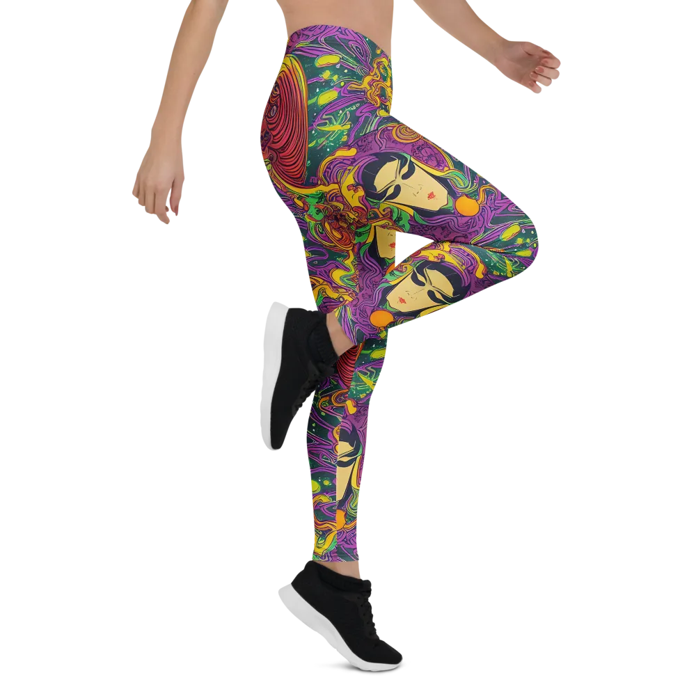 Odyssey in Color on Leggings — Right
