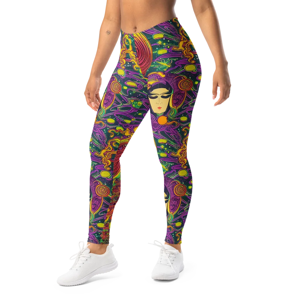 Odyssey in Color on Leggings — Left Front