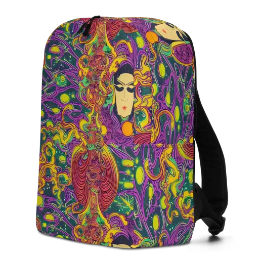 Odyssey in Color on a Minimalist Backpack