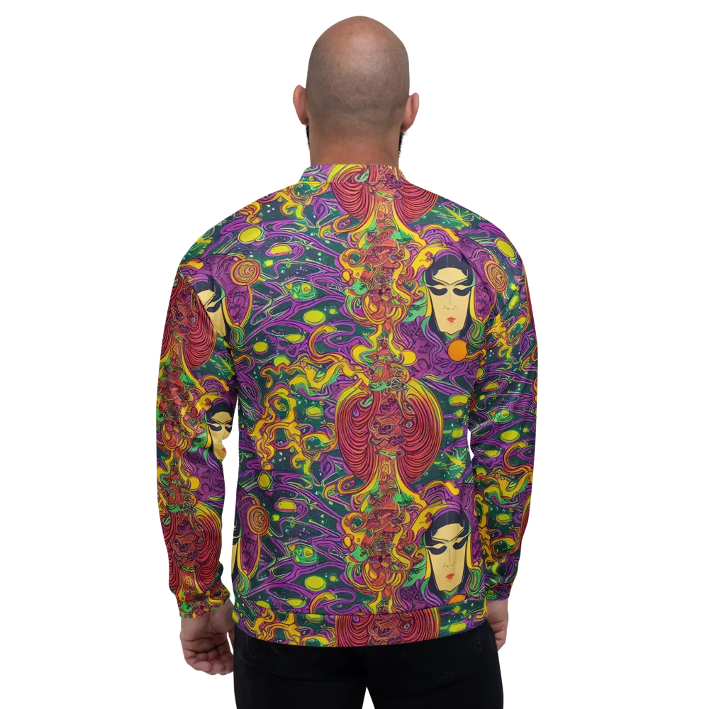 Odyssey in Color on Bomber Jacket — Back