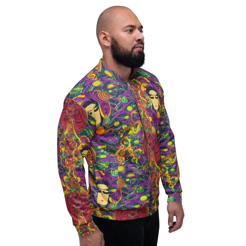 Odyssey in Color on Bomber Jacket — Right
