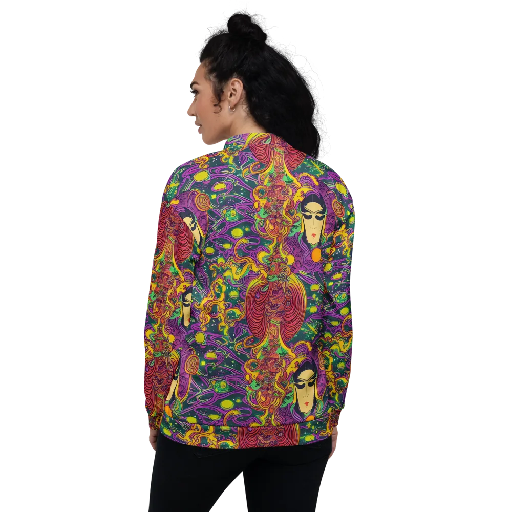 Odyssey in Color on Bomber Jacket — Back