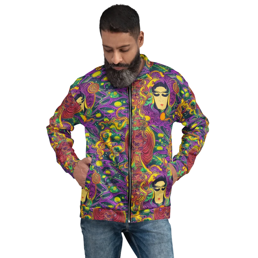 Odyssey in Color on Bomber Jacket — Front