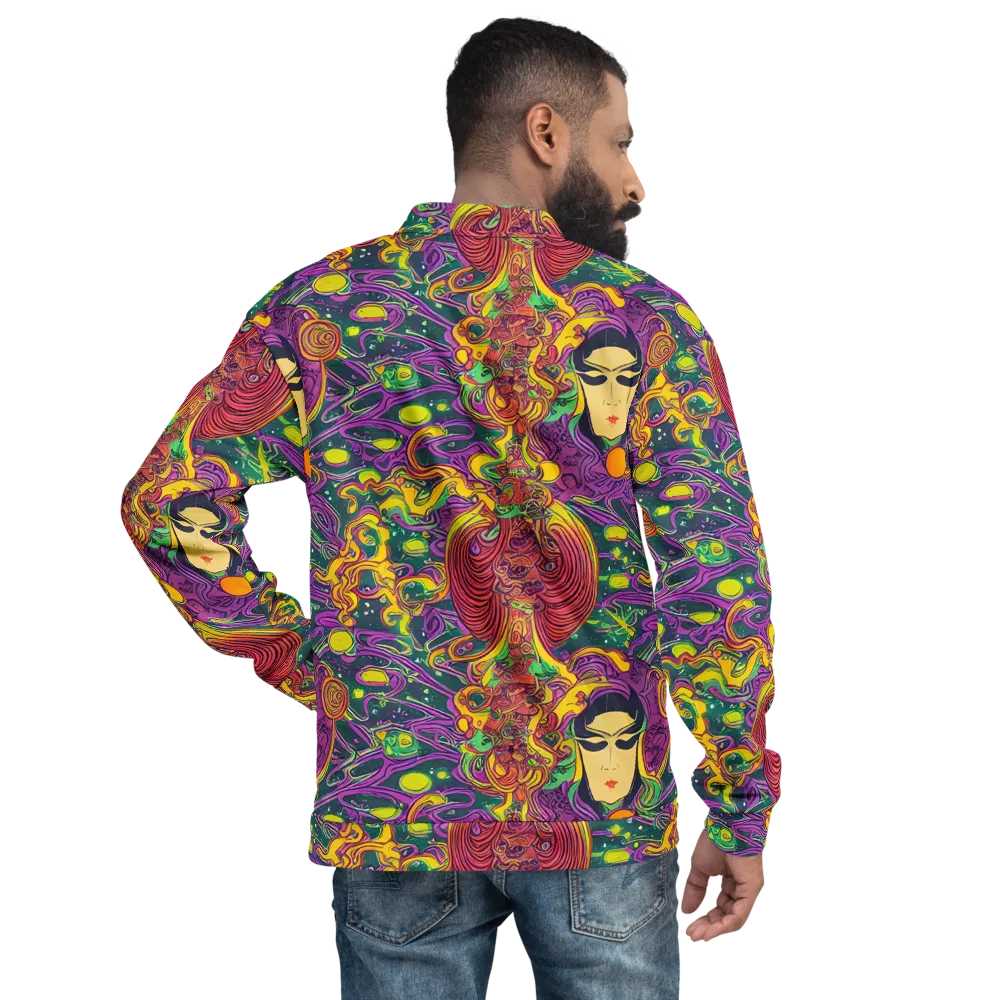Odyssey in Color on Bomber Jacket — Back