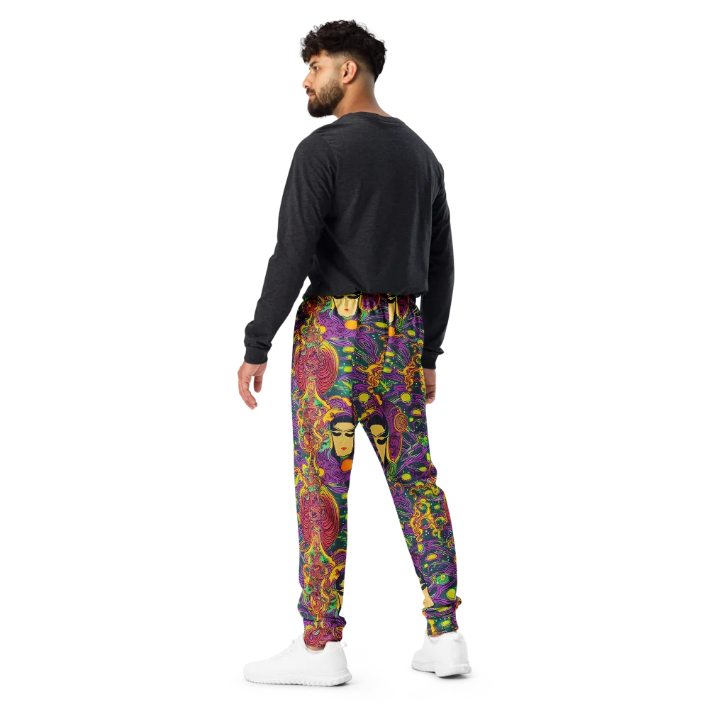 Odyssey in Color on Men's Joggers — Back