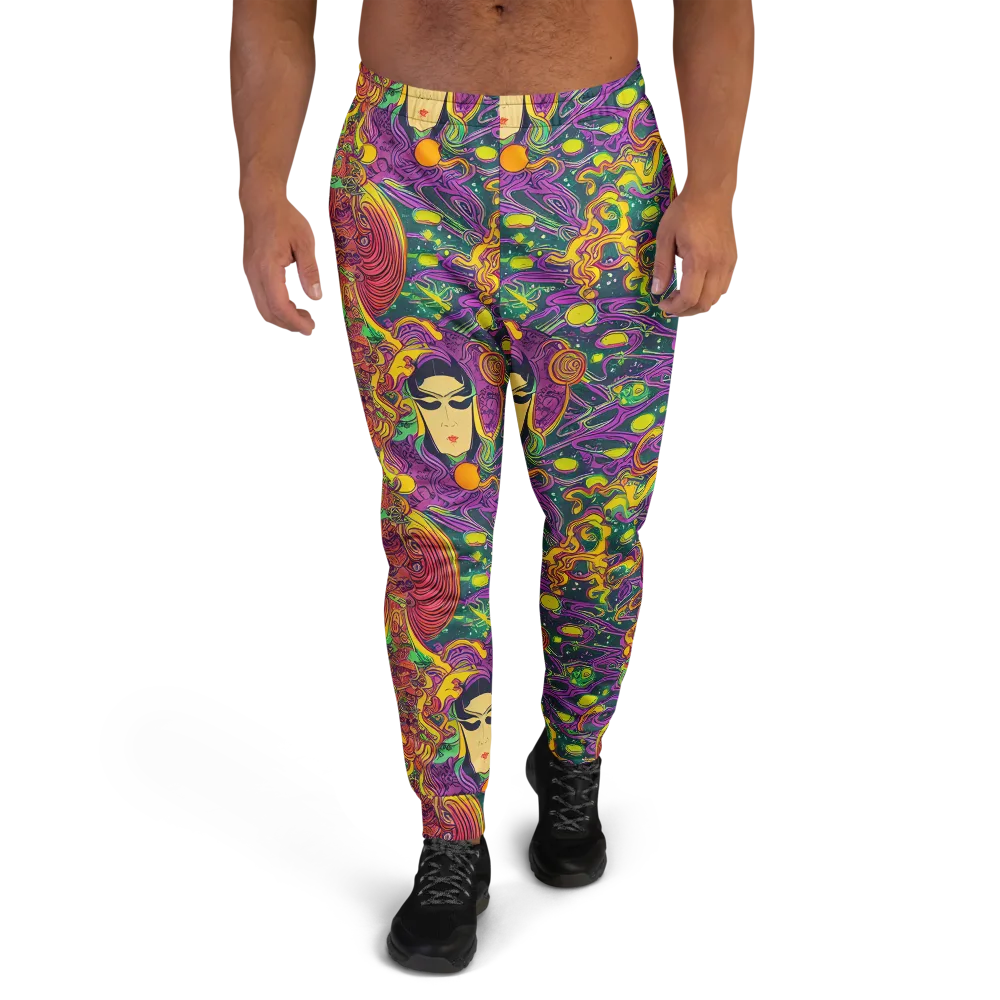 Odyssey in Color on Men's Joggers — Front