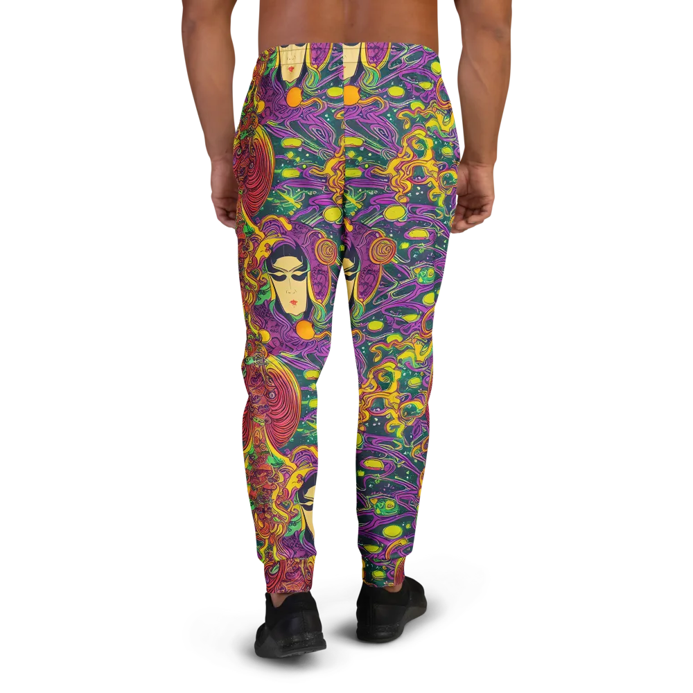 Odyssey in Color on Men's Joggers — Back