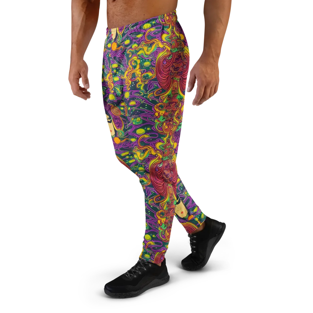 Odyssey in Color on Men's Joggers — Left