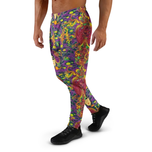 Odyssey in Color on a Men's Joggers