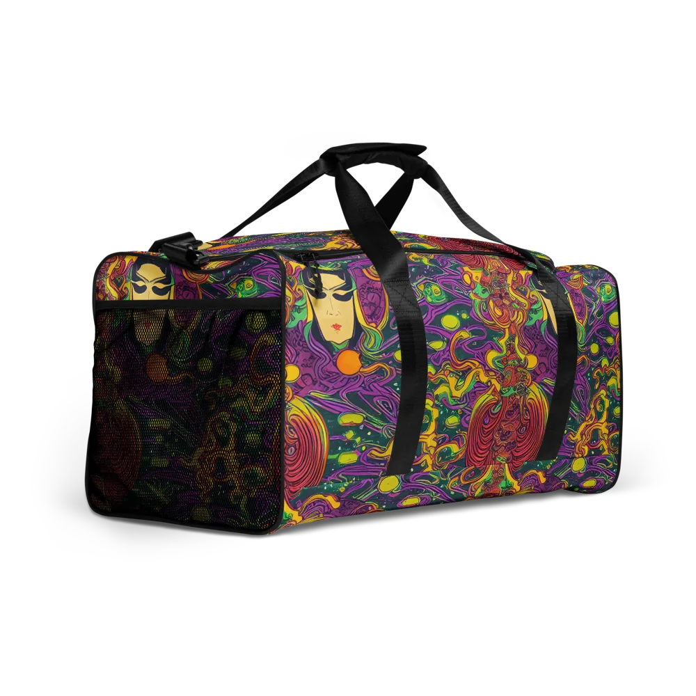 Odyssey in Color on Duffle Bag — Right Front