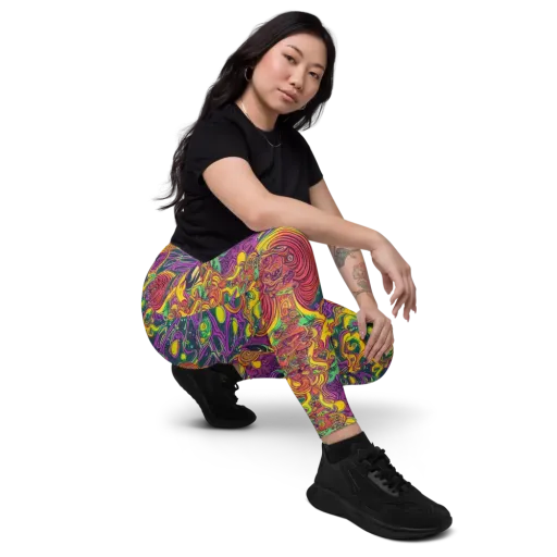 Odyssey in Color on a Leggings with Pockets
