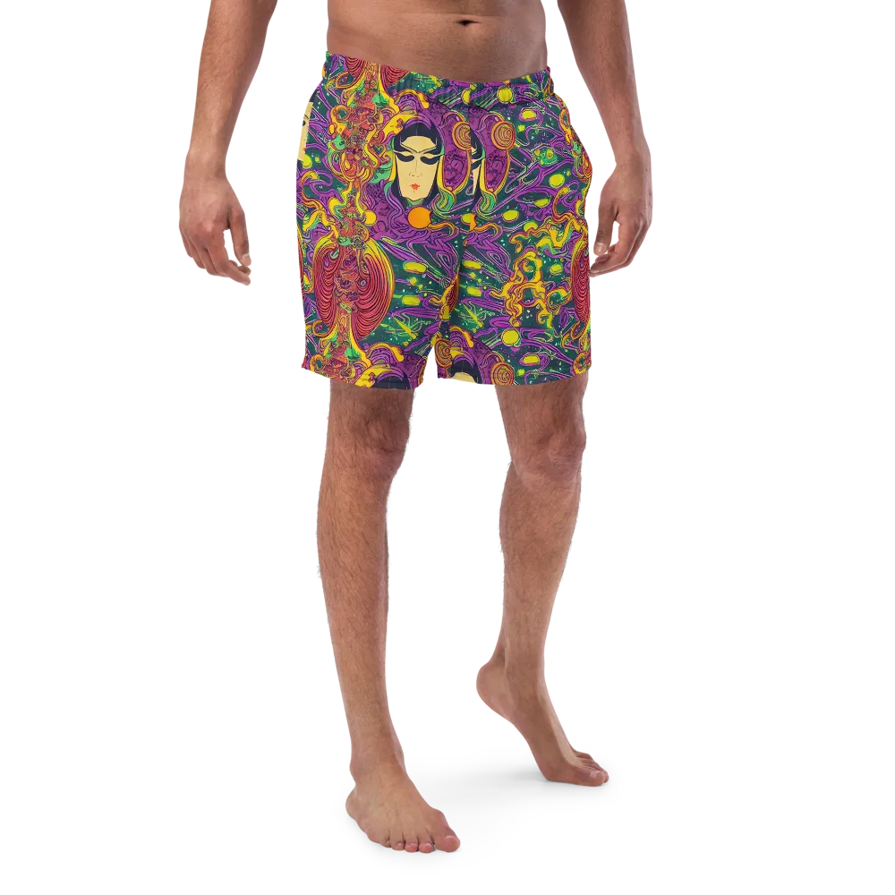 Odyssey in Color on Swim Trunks — Front