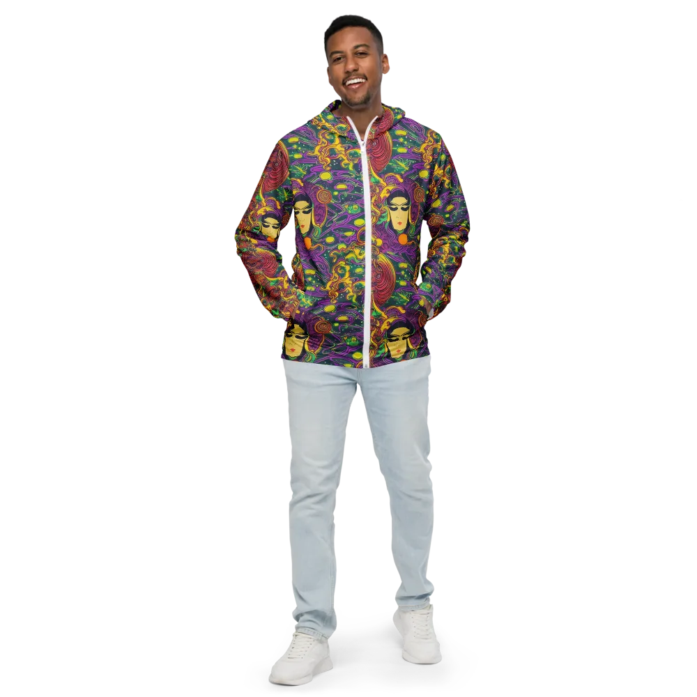 Odyssey in Color on Men's Windbreaker — Front