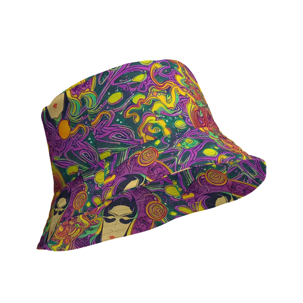 Odyssey in Color on Reversible Bucket Hat — Product details Outside