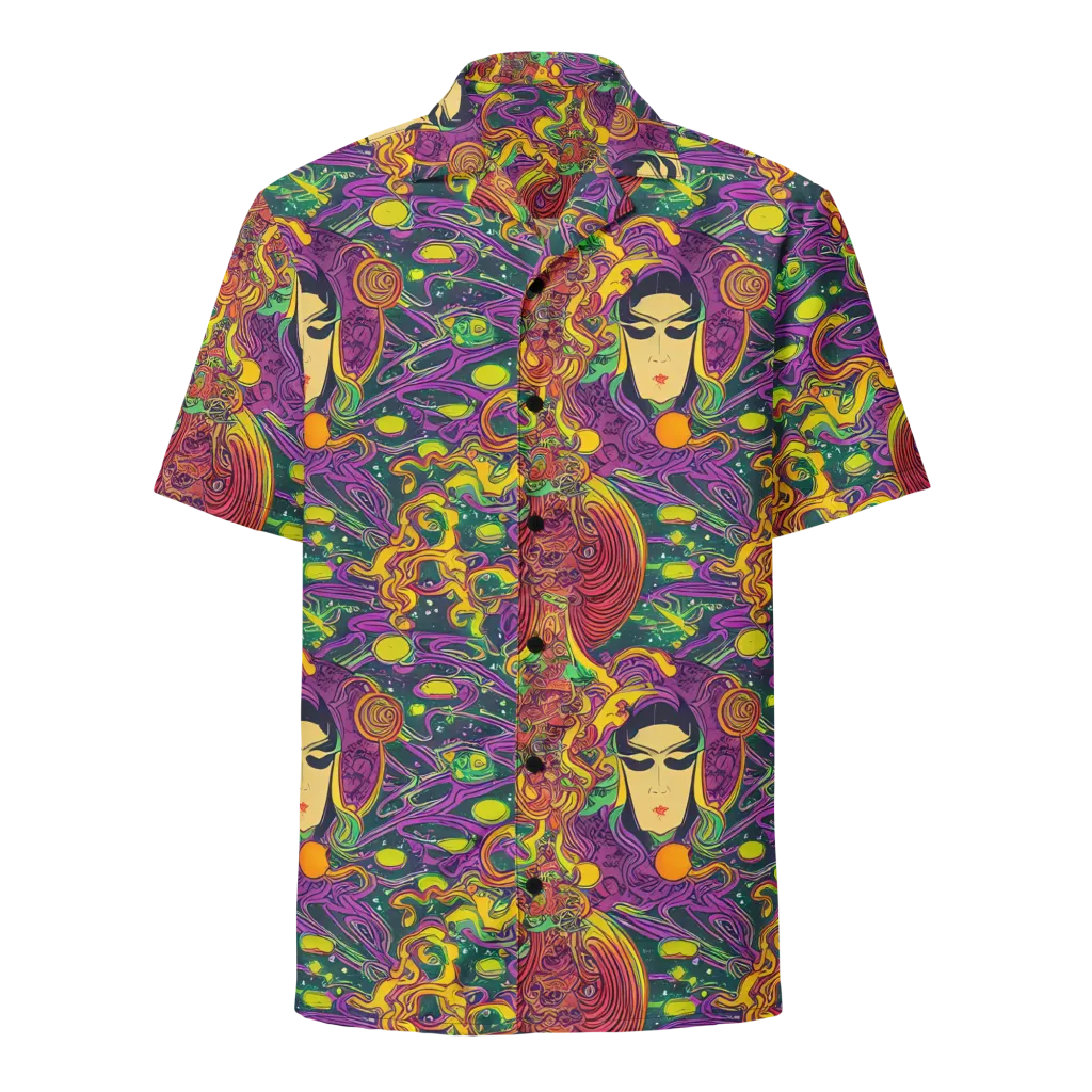 Odyssey in Color on Button Shirt — Front