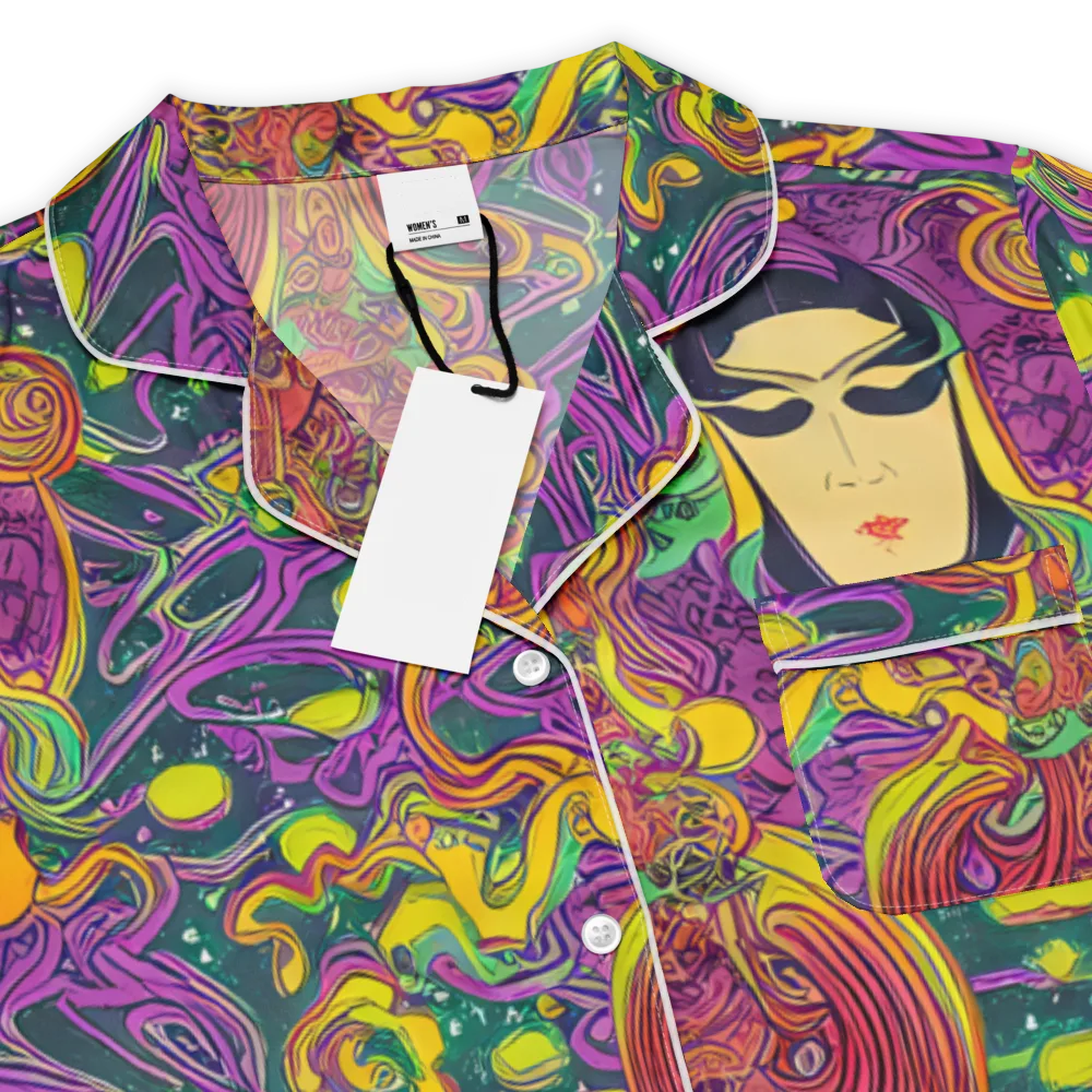 Odyssey in Color on Women's Short Sleeve Pajama Top — Product details