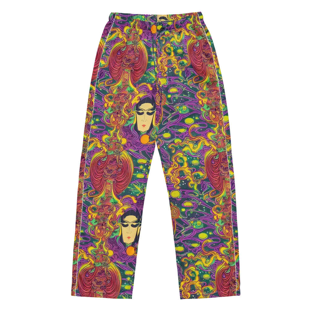 Odyssey in Color on Women's Pajama Pants — Front
